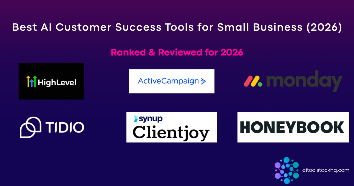 best AI customer success tools for small business 2026