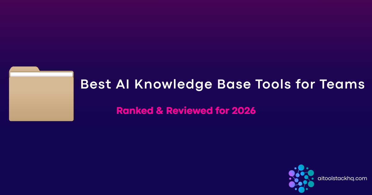 best AI knowledge base tools for teams 2026
