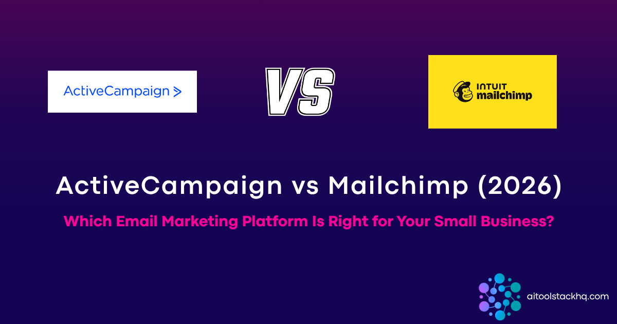 ActiveCampaign vs Mailchimp