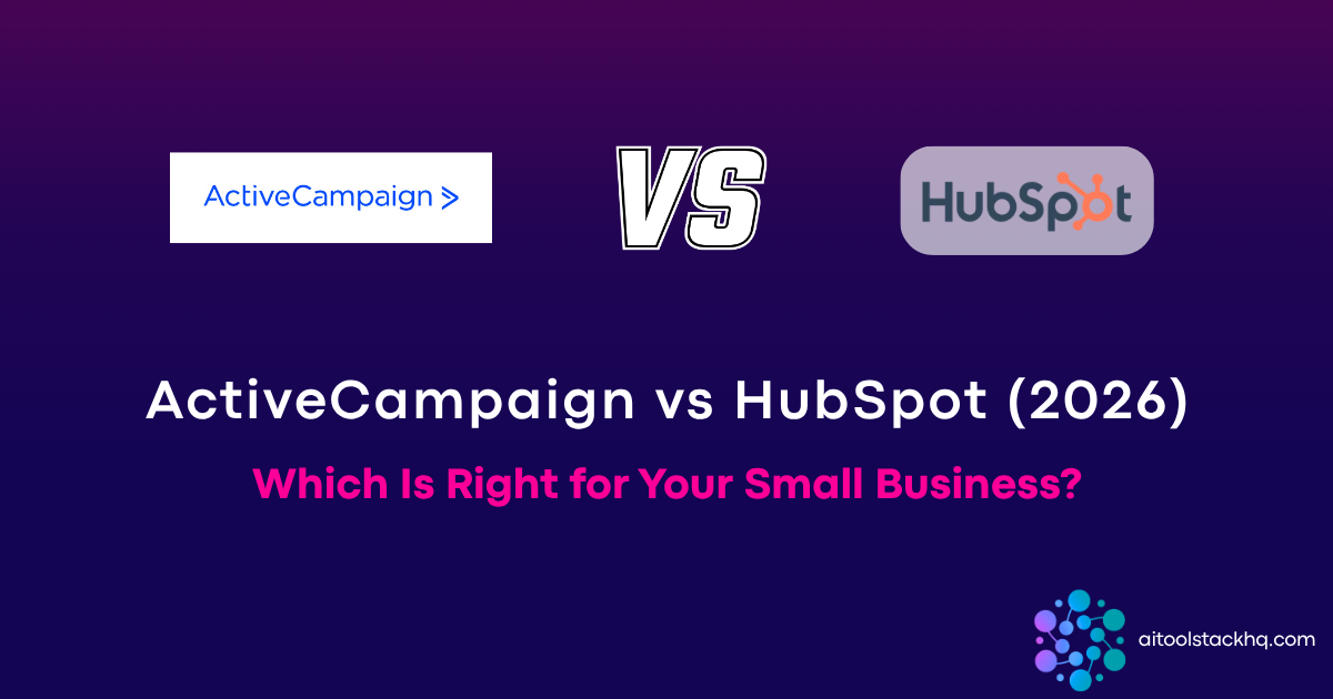 ActiveCampaign vs HubSpot