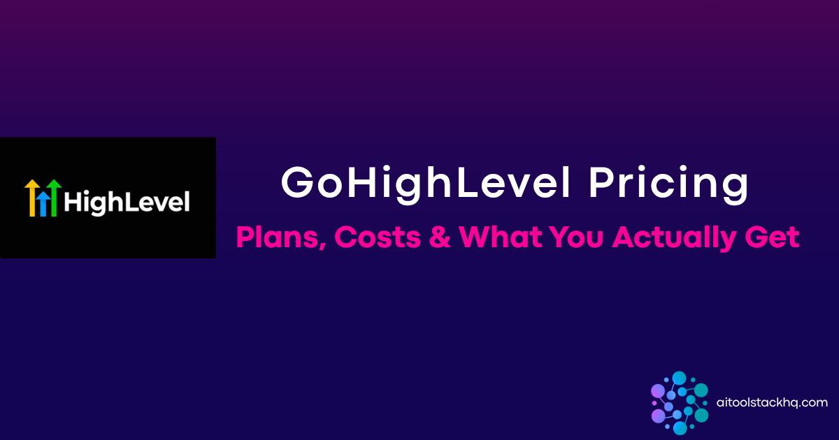 gohighlevel pricing